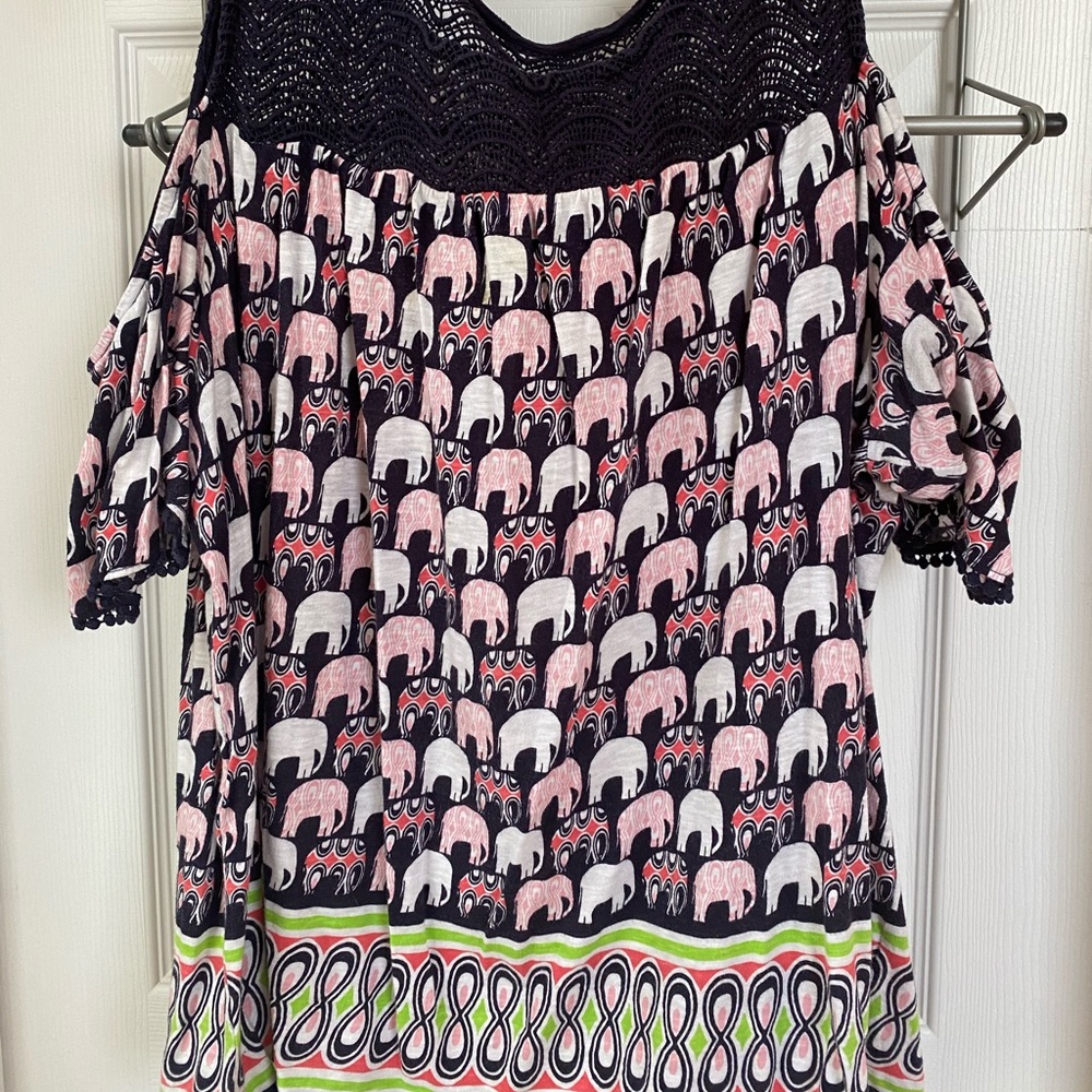 Crown and Ivy Cold Shoulder top